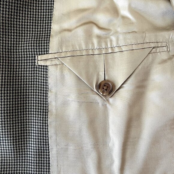 Ralph Ralph Lauren Men's 100% Wool 3 Button Brown Blazer Sport Coat Jacket 46R - Picture 7 of 12